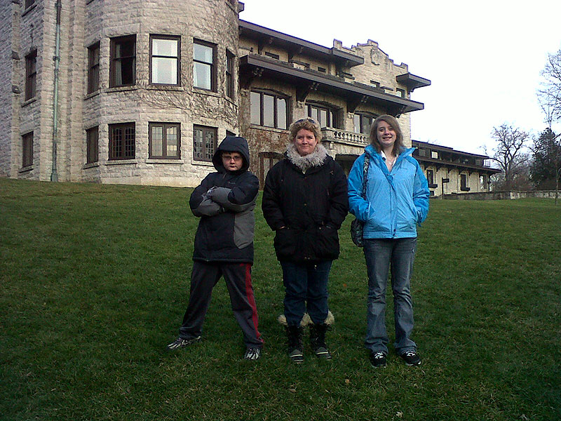 Henry Ford Mansion - Back of house by river