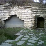 Henry Ford Mansion - Boat house by river