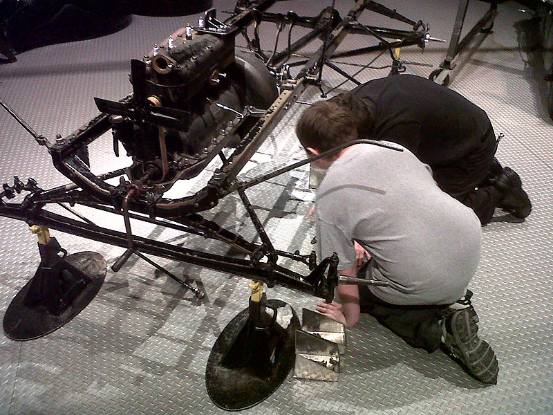 Henry Ford Museum - James rebuilding Model "T"