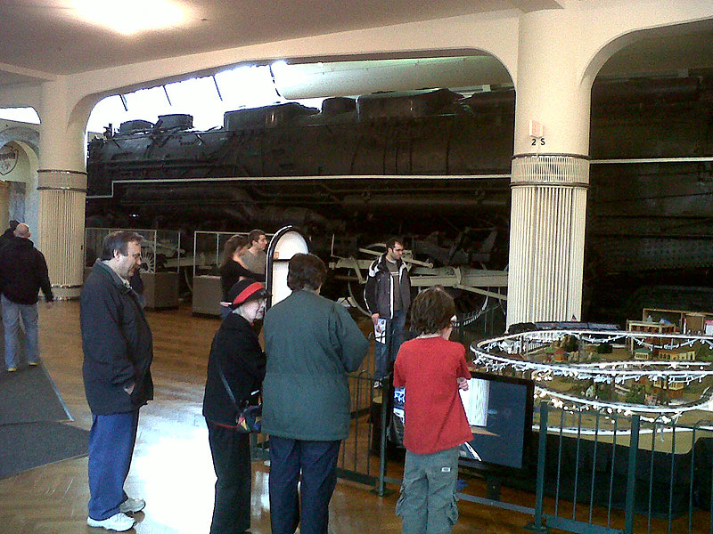 Henry Ford Museum - Allegheny locomotive in BG