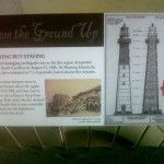 "Swaying" Lighthouse Sign
