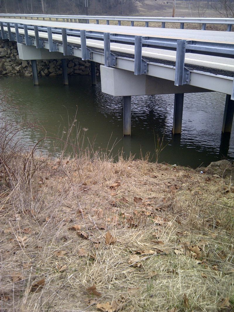 Anderson Fork at New Burlington and Hackney Roads (north-west)