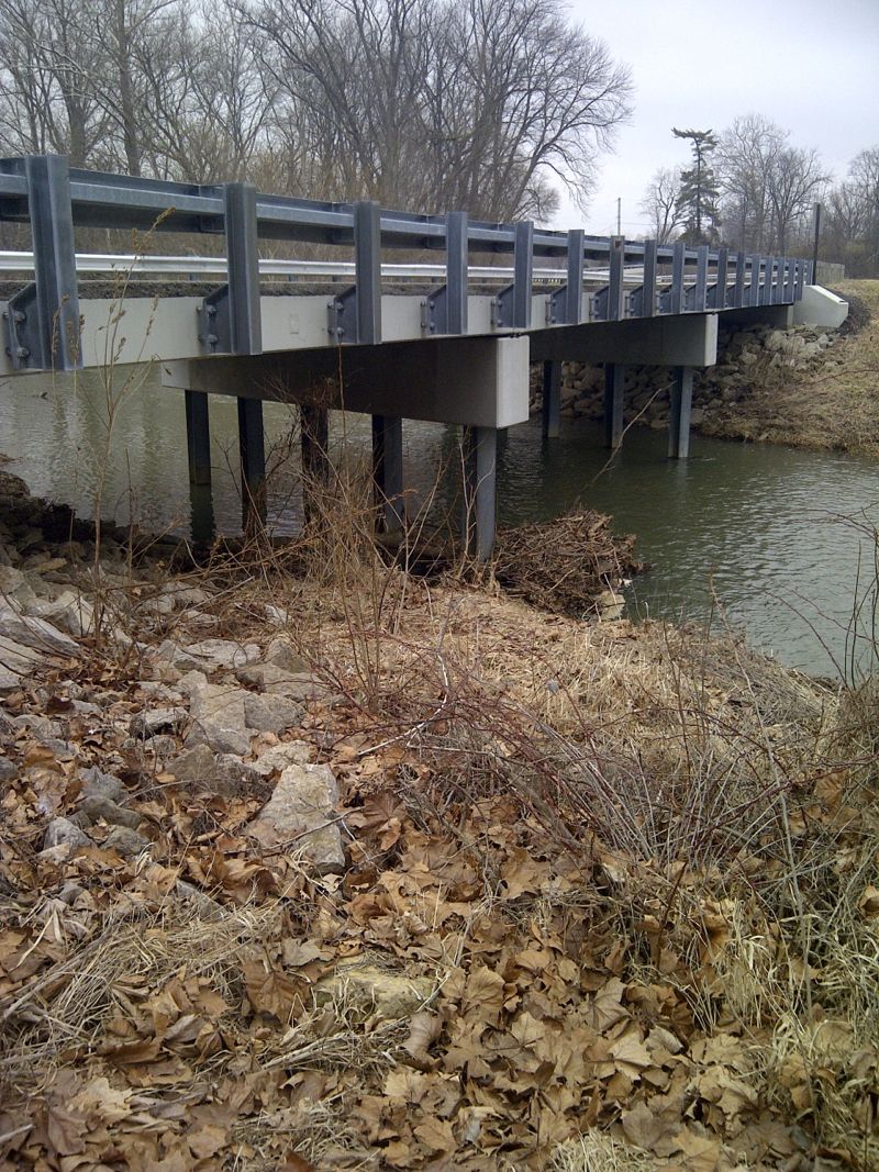 Anderson Fork at New Burlington and Hackney Roads (south-east)