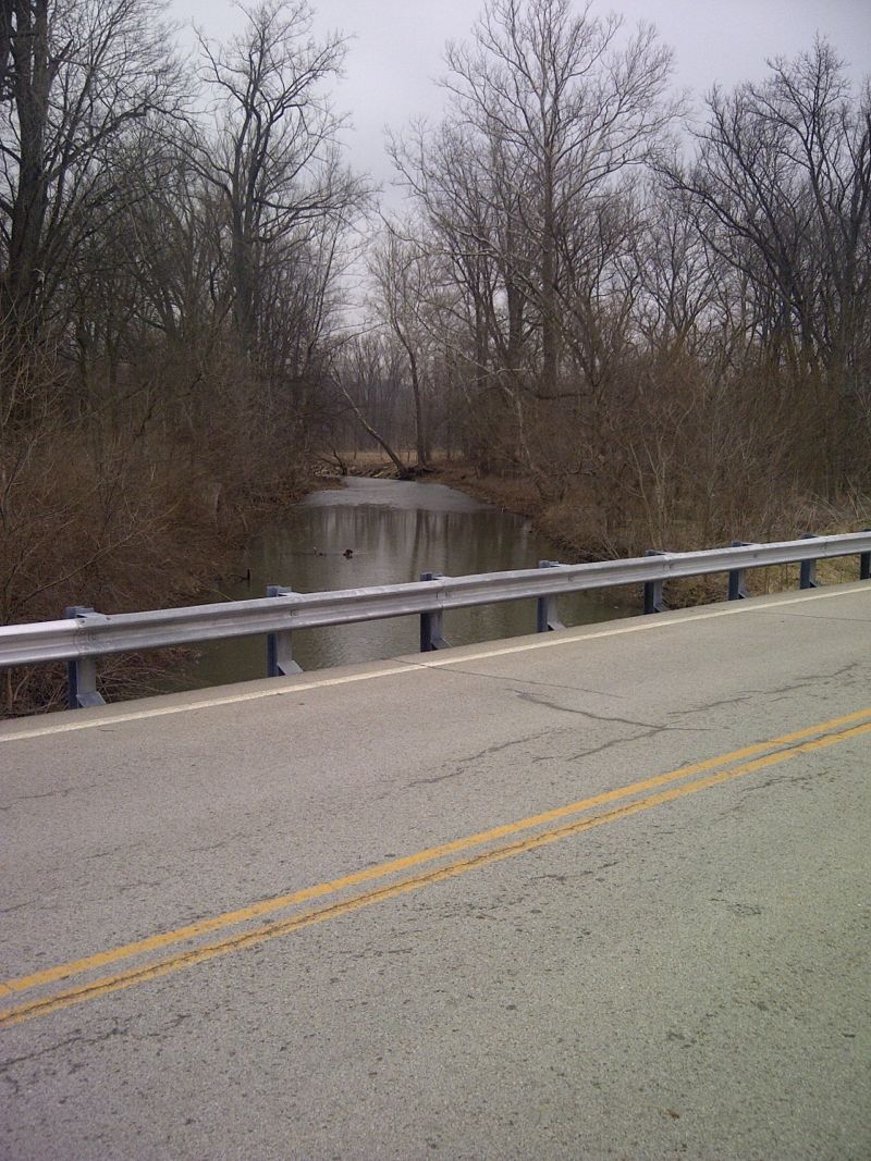Anderson Fork at New Burlington and Hackney Roads (north-west)