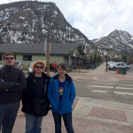 Frisco, CO family shot (no, they are not mad)