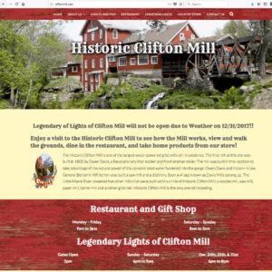 Clifton Mill WordPress Site
