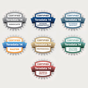 Teradata 14 Software Certification Banners