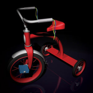 Tricycle 3-D Model and Rendering