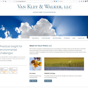 Van Kley & Walker WordPress Site